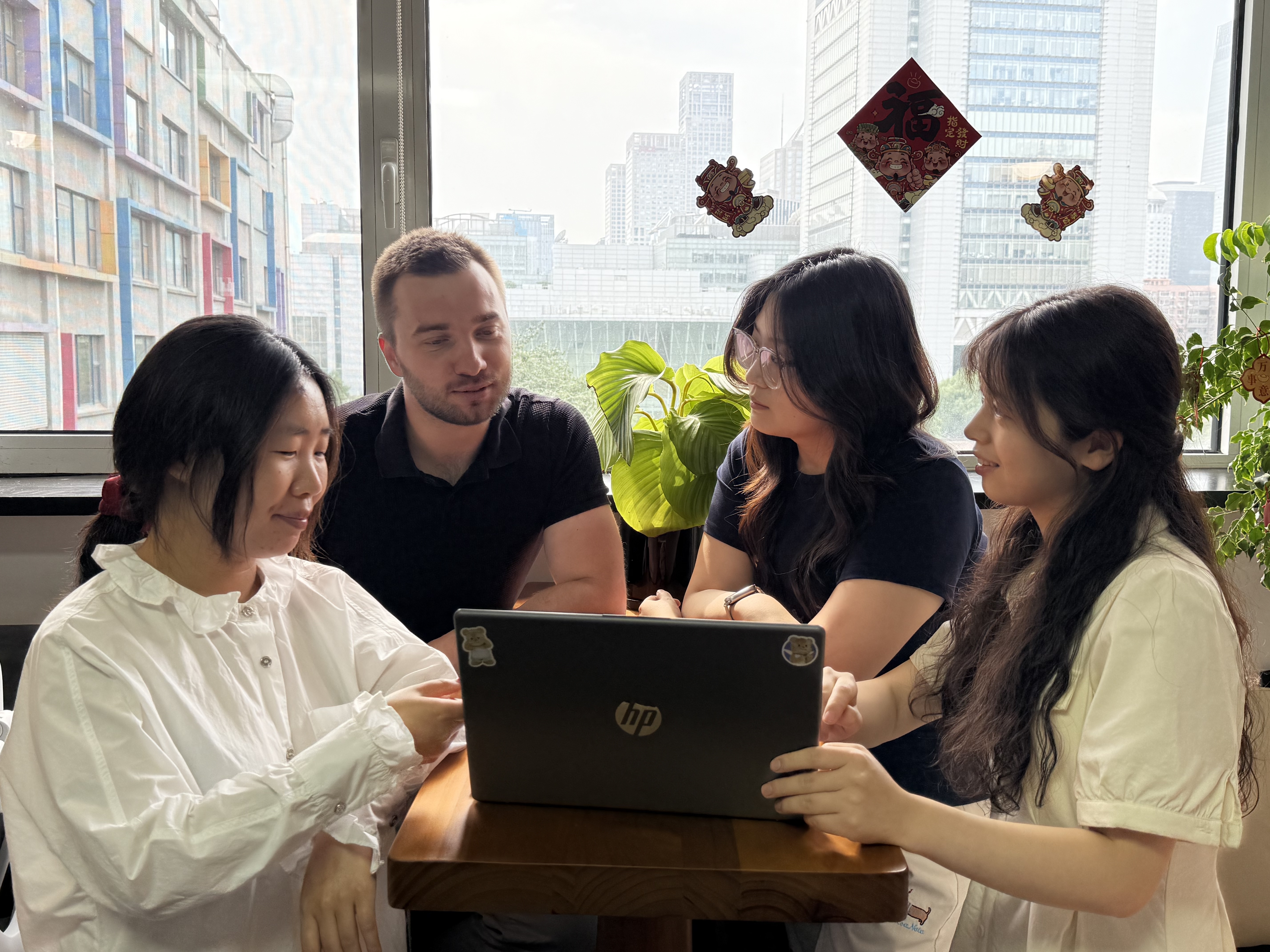 Team daily work at New Imagination DMC China